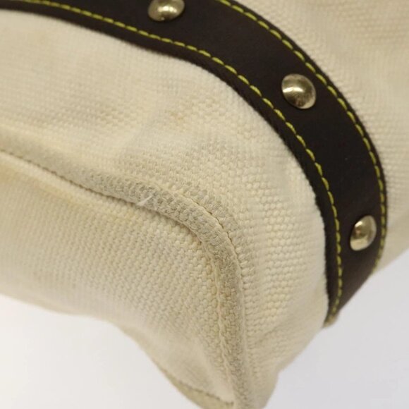 LOUIS VUITTON Cabas MM Antigua Tote Bag Brown Beige M40036 LV Auth hk2632 - Picture 4 of 16